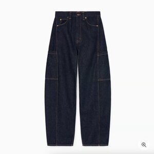 NWT Jamie Haller The Baggy Painter in Raw Rinse Denim Jeans